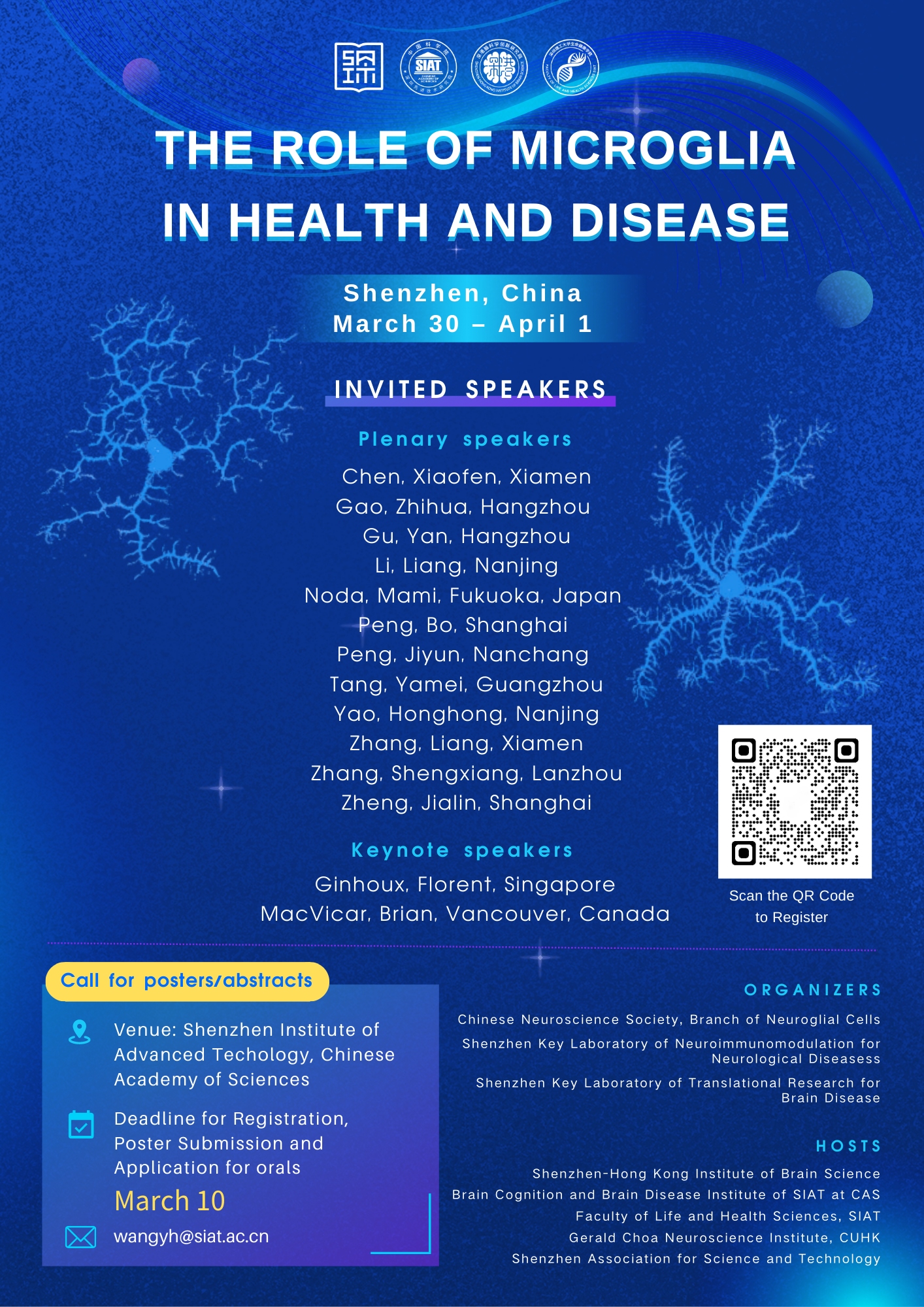 Poster - Symposium: The Role of Microglia in Health and Disease