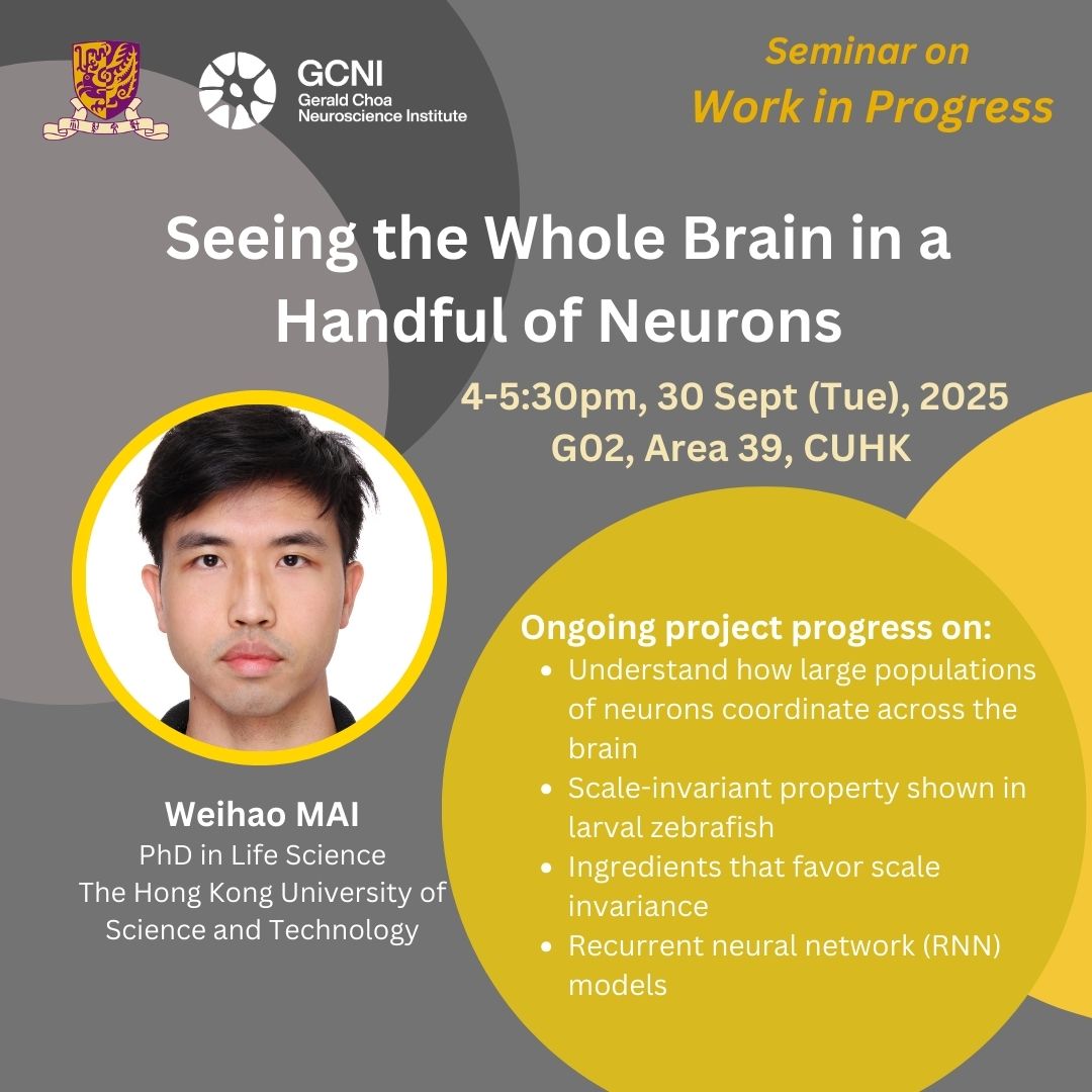 Seminar - Seeing the Whole Brain in a Handful of Neurons